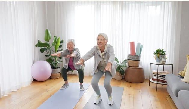 لكبار السن…7 تمارين بسيطة للحفاظ على اللياقة والنشاط