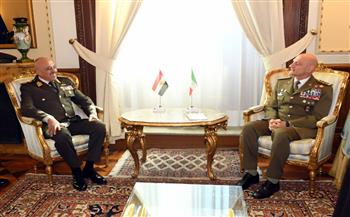 الفريق أحمد خليفة رئيس أركان حرب القوات المسلحة يعود إلى أرض الوطن بعد إنتهاء زيارته الرسمية لدولة إيطاليا