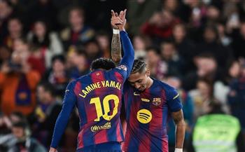 السابع على التوالي في الليجا.. برشلونة يفوز على أوساسونا بهدفي رافينيا