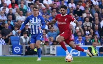 الدوري الإنجليزي..انطلاق مباراة ليفربول ضد برايتون 