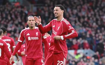 الدوري الإنجليزي.. ليفربول يتقدم على برايتون بهدف مبكر