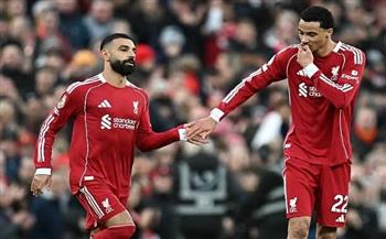 الدوري الإنجليزي.. محمد صلاح يشارك في تقدم ليفربول على برايتون بالشوط الأول