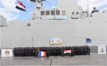 انطلاق فعاليات التدريب البحري المشترك المصري الفرنسي "كليوباترا - 2025"