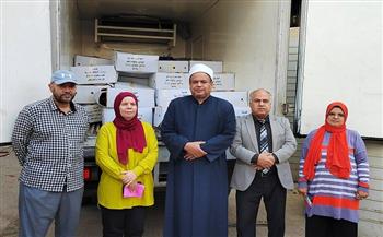 وزارة الأوقاف توزع طنين من لحوم صكوك الأضاحي على الأسر الأولى بالرعاية بعدد من المحافظات