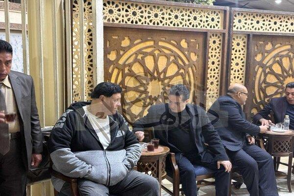 بدء عزاء الفنان سعيد المختار بمسجد الحامدية الشاذلية