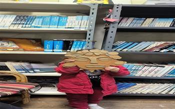 مكتبة الشيخ زايد تُنمي مهارات الأطفال الفنية بورشة فن القناع الأفريقي 