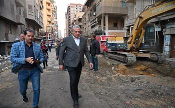 محافظ الغربية يتابع ميدانيا مشروعات الجاري تطويرها بالمحلة الكبرى