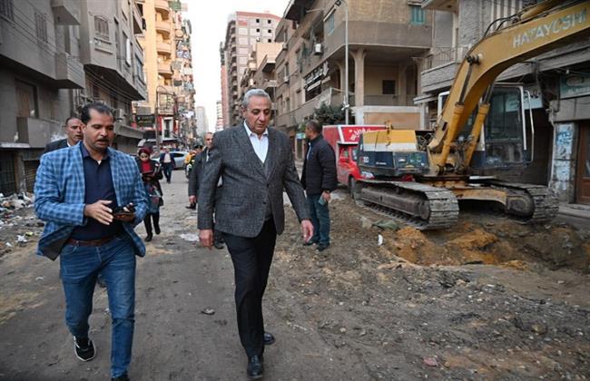 محافظ الغربية يتابع ميدانيا مشروعات الجاري تطويرها بالمحلة الكبرى