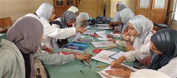 مكتبة الطفل والشباب بسنورس لتنمية الإبداع لدى الأطفال تنظم ورشة رسم حر 