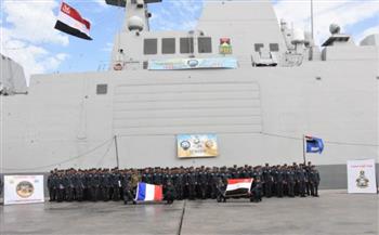 إنطلاق فعاليات التدريب البحرى المشترك المصرى الفرنسى " كليوباترا - 2025 "   