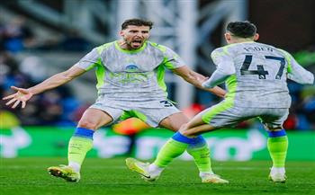 الدوري الإنجليزي.. مانشستر سيتي يضيف الهدف الثاني في مرمى كريستال بالاس