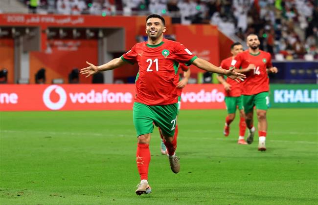 كأس العرب.. المغرب يتقدم على الإمارات بهدف في الشوط الأول