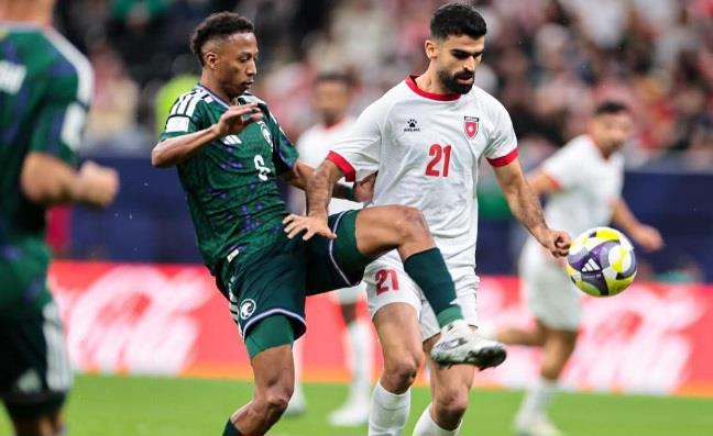 كأس العرب.. شوط أول سلبي بين السعودية والأردن 