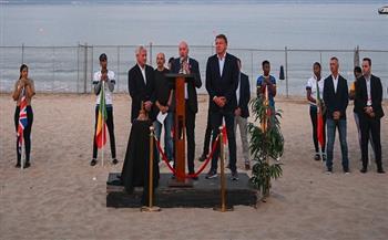 شريف العريان يشهد حفل ختام بطولة العالم للبياثل والترياثل والليزر-رن بجنوب أفريقيا