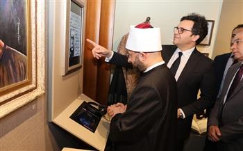 وزيرا الأوقاف والثقافة ورئيس شركة العاصمة يفتتحون متحف كبار القرّاء