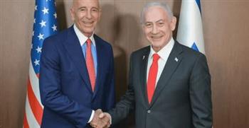 نتنياهو يجتمع بالمبعوث الأمريكي الخاص إلى سوريا بالقدس المحتلة