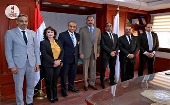 محافظ سوهاج يستقبل محافظ روتاري مصر لبحث سبل التعاون في دعم التنمية المستدامة 