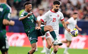 كأس العرب.. شوط أول سلبي بين السعودية والأردن 