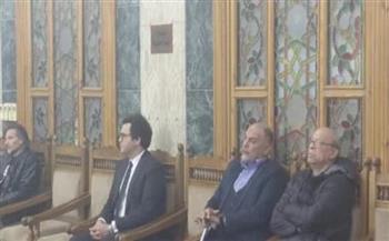 مثقفون وفنانون في عزاء الناشر محمد هاشم