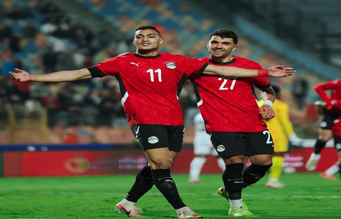 منتخب مصر يفوز على نيجيريا بثنائية وديًا استعدادًا لكأس الأمم الأفريقية 