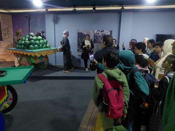 مكتبة المعادي العامة تربط الأطفال بالهوية الوطنية عبر رحلة ثقافية وتراثية مميزة