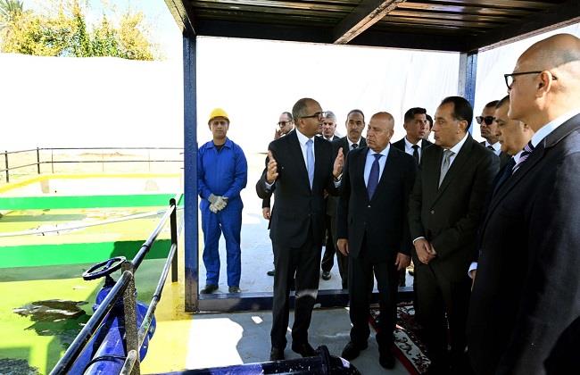 رئيس الوزراء يفتتح مصنع إنتاج الطلمبات الغاطسة بشركة قها للصناعات الكيماوية 