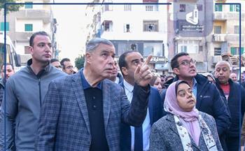 محافظ الإسكندرية في جولة ميدانية بحي وسط لمتابعة الانضباط ورفع مستوى الخدمات