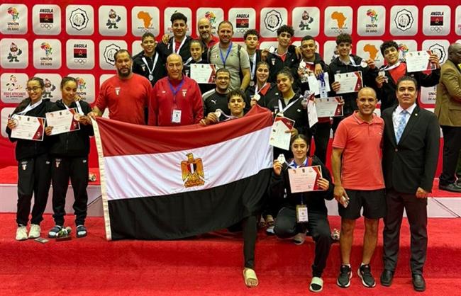 ارتفاع حصيلة بعثة الفراعنة بدورة الألعاب الأفريقية للشباب إلى 44 ميدالية