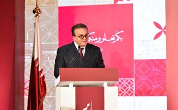 نائب رئيس الوزراء يشهد احتفالية العيد الوطني لدولة قطر الشقيقة