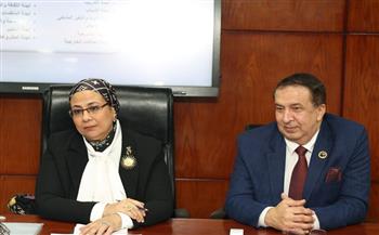 المستشارة أمل عمار تشارك في فعاليات افتتاح الدورة التدريبية لضباط القضاء العسكري 