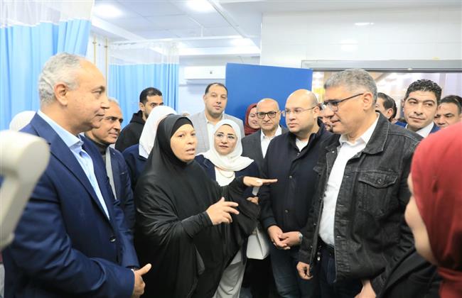 محافظ الجيزة يفتتح مبنى علاج الغسيل الكلوي الجديد بمستشفى أبو النمرس المركزي