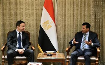 وزير الشباب يلتقي رئيس مبادرة Generation Unlimited بحضور ممثل اليونيسف 