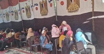 إقبال كبير من المواطنين على لجان انتخابات النواب بالدائرة الثانية في دمياط للإدلاء بأصواتهم