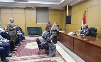 تكليفات وتوجيهات وقرارات لمحافظ بني سويف في اللقاء الأسبوعي مع المواطنين