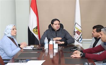 نائب محافظ بني سويف يعقد اجتماعا لمتابعة سير العمل بمجمع مواقف عدلي منصور