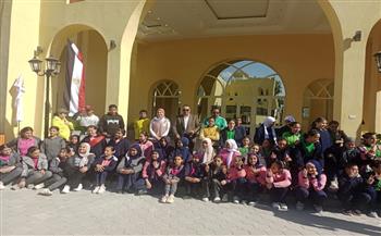 تفاعل كبير مع ورش برنامج "مصر جميلة" بقصر ثقافة الغردقة 