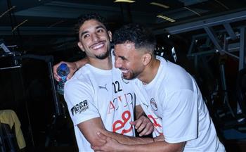 عمر مرموش يخوض مران المنتخب الوطني قبل السفر للمغرب