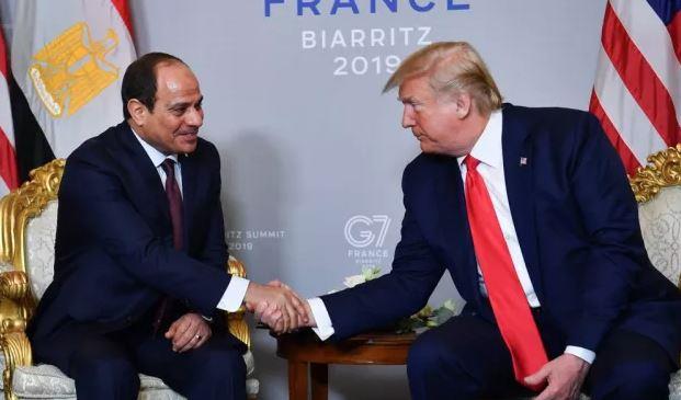 ترامب: الرئيس السيسي صديق لي وأرغب في استضافته