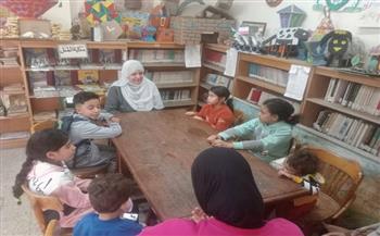 حوار توعوي بمكتبة ساقية مكي الثقافية حول أهمية ترشيد استهلاك الكهرباء