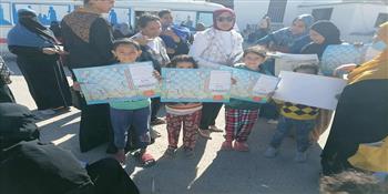 مياه البحر الأحمر في قلب القافلة الطبية بمنطقة علام.. توعية وترشيد من أجل حياه أفضل  