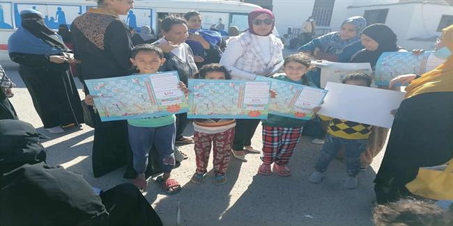 مياه البحر الأحمر في قلب القافلة الطبية بمنطقة علام.. توعية وترشيد من أجل حياه أفضل  