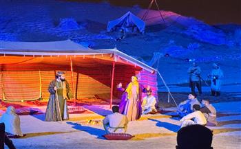 الإمارات تختتم مهرجان الشارقة للمسرح الصحراوي بعرض «جمر الغضي»