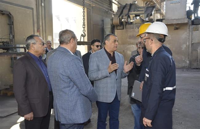 وزير الإنتاج الحربي: "حلوان للمسبوكات" قلعة صناعية حيوية تساهم فى دعم الاقتصاد القومي