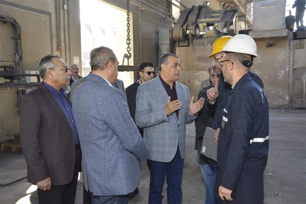 وزير الإنتاج الحربي: "حلوان للمسبوكات" قلعة صناعية حيوية تساهم فى دعم الاقتصاد القومي 