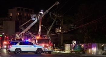 شاهد| سيارة "فيراري" مسروقة تنقسم إلى نصفين خلال مطاردة مع الشرطة 