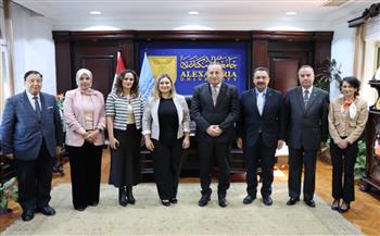 رئيس جامعة الإسكندرية يستقبل قنصل عام تركيا لبحث تعزيز التعاون الأكاديمي والثقافي