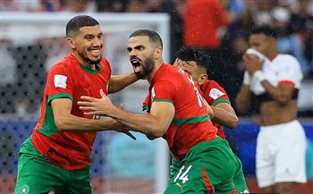 كأس العرب.. المغرب يتقدم على الأردن في الشوط الأول للمباراة النهائية