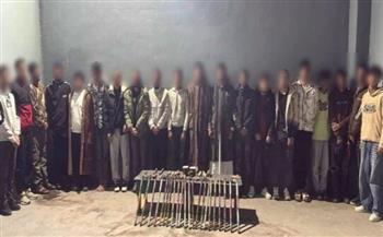 ضبط 20 شخصا بالإسماعيلية لقيامهم بالتشاجر عقب إعلان فرز إحدى اللجان الانتخابية