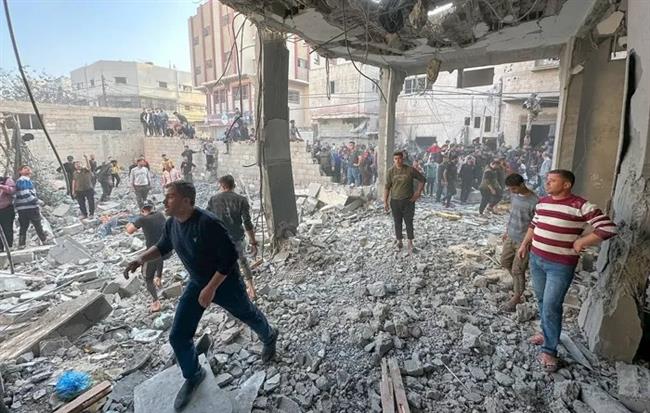 استشهاد 4 فلسطينيين جراء قصف الاحتلال الإسرائيلي شرق خان يونس