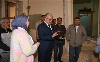 قانوش يتفقد أعمال ترميم متحف سعد زغلول تمهيدًا لإعادة افتتاحه